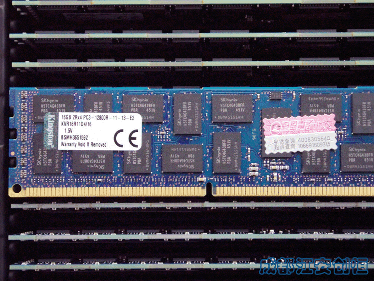 金士顿 16G RECC DDR3 1600 KVR16R11D4/16 - 金士顿 DDR3 - 成都江安创恒科技有限公司
